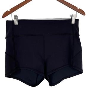 Lululemon In Movement Short *Everlux 2.5 Lululemon Black Athletic Shorts Size 12